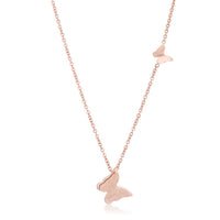 Thumbnail for Beatrice Rose Gold Stainless Steel Delicate Butterfly Necklace