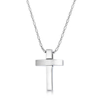 Thumbnail for Contemporary Stainless Steel Cross Necklace