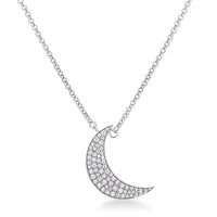 Thumbnail for To the Moon and Back CZ Necklace