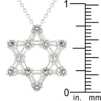 Thumbnail for Cubic Zirconia Star Of David Pendant