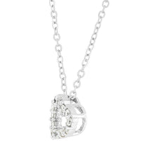 Thumbnail for Cubic Zirconia Heart Silhouette Pendant