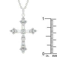 Thumbnail for Brilliant Cubic Zirconia Cross Pendant