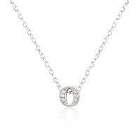 Thumbnail for Micro-Pave Initial O Pendant