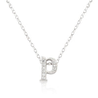 Thumbnail for Micro-Pave Initial P Pendant
