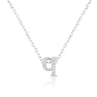 Thumbnail for Micro-Pave Initial Q Pendant