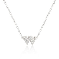 Thumbnail for Micro-Pave Initial W Pendant