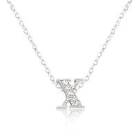 Thumbnail for Micro-Pave Initial X Pendant