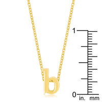 Thumbnail for Golden Initial B Pendant