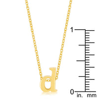 Thumbnail for Golden Initial D Pendant