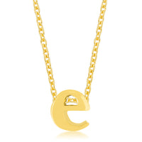 Thumbnail for Golden Initial E Pendant