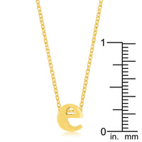 Thumbnail for Golden Initial E Pendant