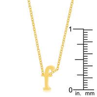 Thumbnail for Golden Initial F Pendant