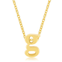 Thumbnail for Golden Initial G Pendant