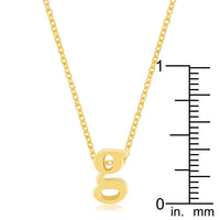 Thumbnail for Golden Initial G Pendant
