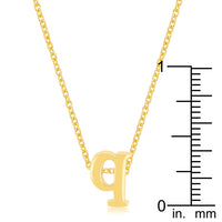 Thumbnail for Golden Initial Q Pendant