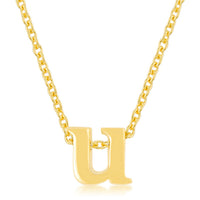 Thumbnail for Golden Initial U Pendant