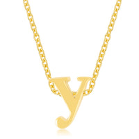 Thumbnail for Golden Initial Y Pendant