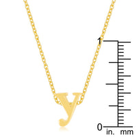 Thumbnail for Golden Initial Y Pendant