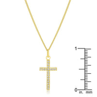 Thumbnail for Simple Golden Cross Pendant
