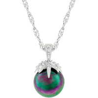 Thumbnail for Leafed Tahitian Pearl Pendant