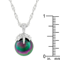 Thumbnail for Leafed Tahitian Pearl Pendant