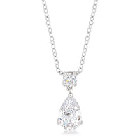 Thumbnail for Chandelier Pear Cubic Zirconia Pendant