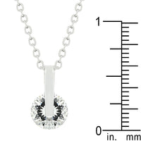 Thumbnail for Classic Solitaire Cubic Zirconia Pendant