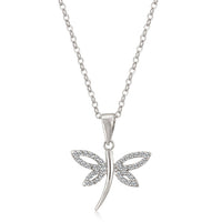 Thumbnail for Cubic Zirconia Dragonfly Pendant