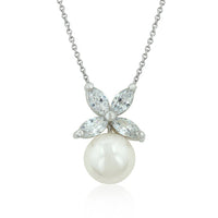 Thumbnail for Butterfly White Pearl Pendant