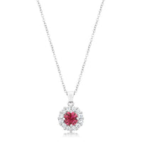 Thumbnail for Bella Bridal Pendant in Pink