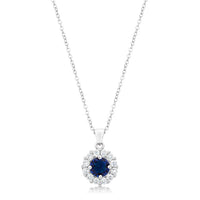 Thumbnail for Bella Bridal Pendant in Blue