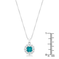 Thumbnail for Bella Bridal Pendant in Aqua