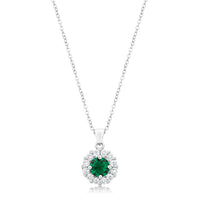 Thumbnail for Bella Bridal Pendant in Green