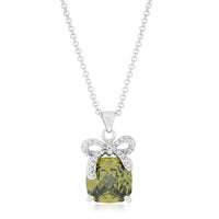 Thumbnail for Olivine Pendant with Bow