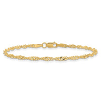 Thumbnail for 14karat 2mm Singapore Chain