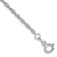 Thumbnail for 14karat WG 1.4mm Singapore Chain