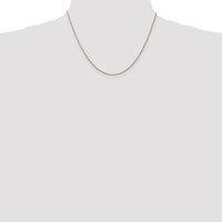 Thumbnail for 14karat 1mm D/C Spiga with Lobster Clasp Chain