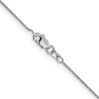 Thumbnail for 14karat WG .8mm D/C Round Open Link Cable Chain