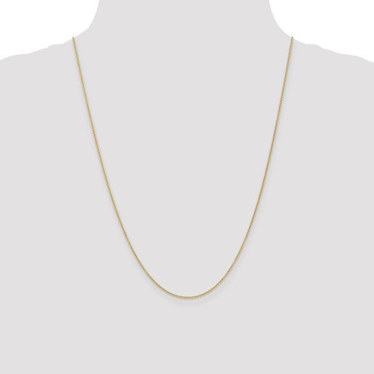 14karat 1.2mm Cable Chain