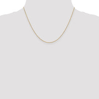 Thumbnail for 14karat 1.2mm D/C Beaded Pendant Chain