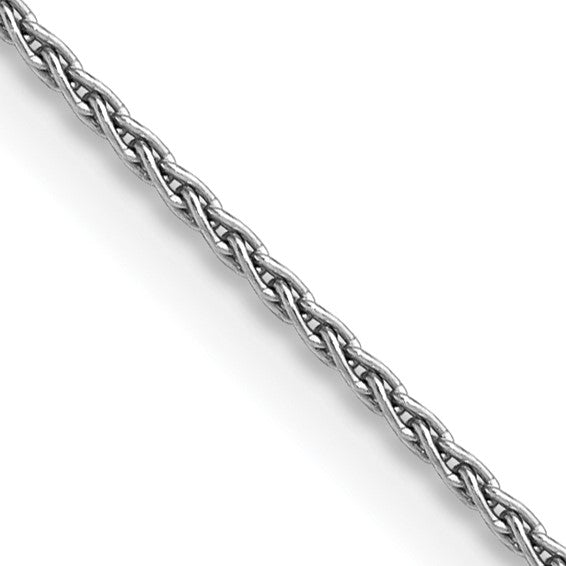 14karat WG 1.5mm Parisian Wheat Chain