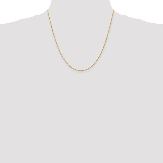 14-karat 1.2mm Parisian Wheat Chain