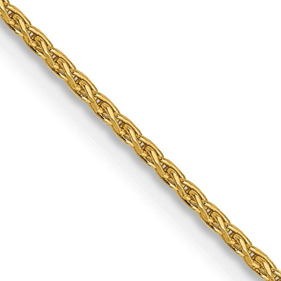 14Karat 1mm D/C Parisian Wheat Chain