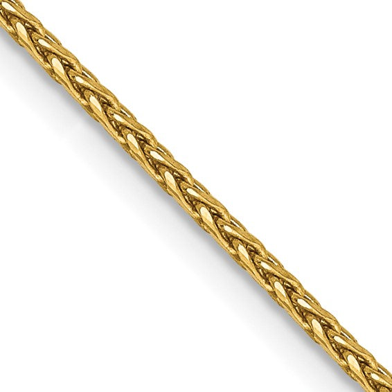 14Karat 1.5mm D/C Parisian Wheat Chain