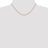 Thumbnail for 14karat 1.5mm Lightweight Flat Anchor Link Pendant Chain