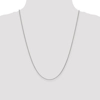 Thumbnail for 14karat WG 1mm Round Open Link Cable Chain