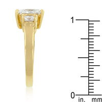Thumbnail for Triplet Radiant Round Cubic Zirconia Ring