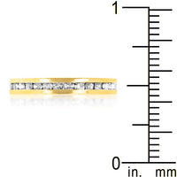 Thumbnail for Stylish Stackables Clear Crystal Gold Ring