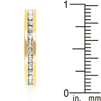Thumbnail for Stylish Stackables Clear Crystal Gold Ring