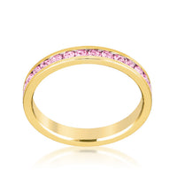 Thumbnail for Stylish Stackables Pink Gold Ring